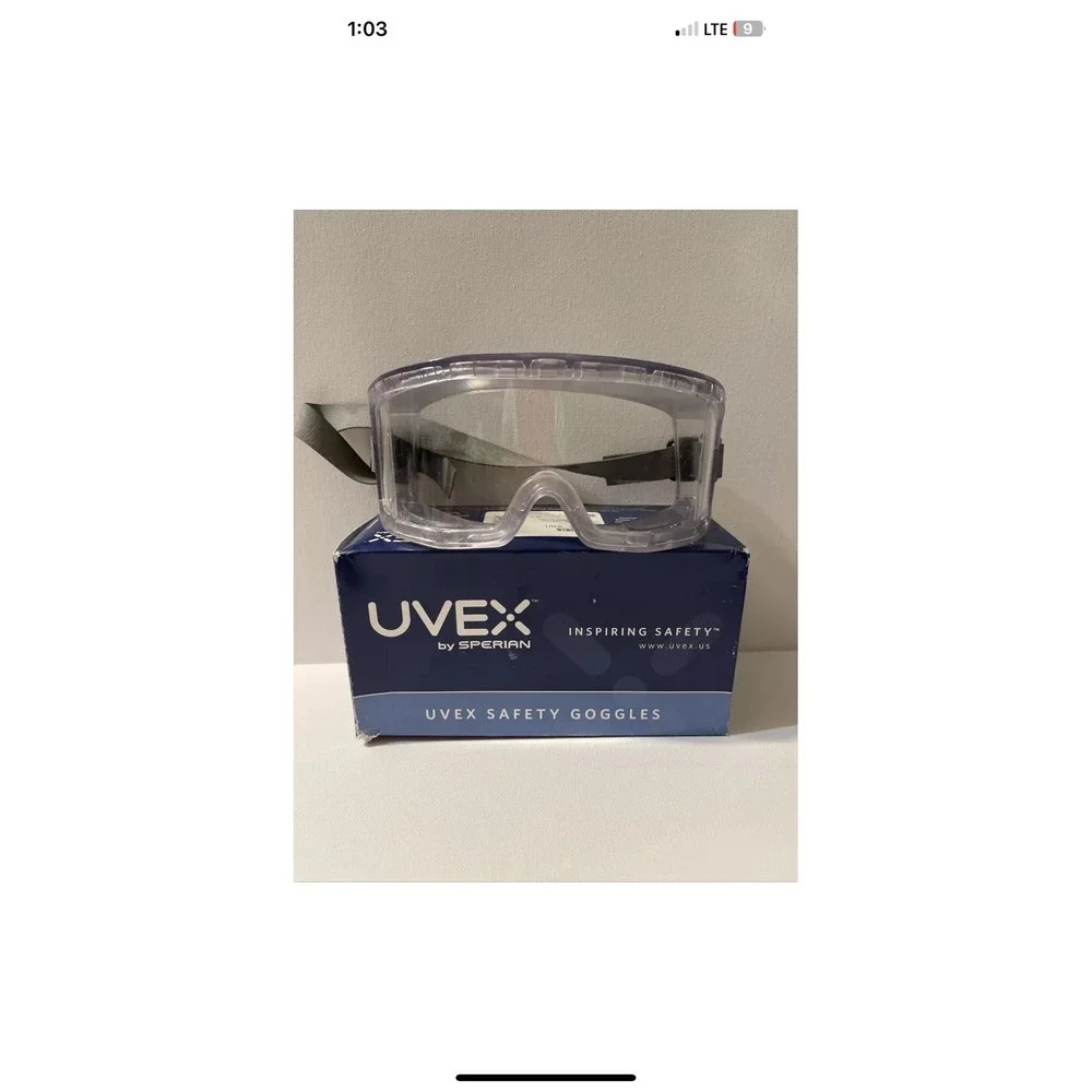 Uvex by Honeywell Panoramic Lens Eye Safety Protection Clear Body One Size S345C